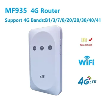 Разблокированный Мобильный Маршрутизатор ZTE MF935 4G Pocket Wifi LTE со Слотом для Sim-карты Cat4 150 Мбит/с Мобильная Точка Доступа Wi-Fi 23