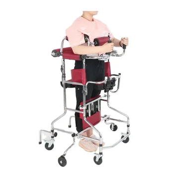 Детский церебральный паралич, помощь при ходьбе для детей и взрослых, ходунки для гемиплегии, тренировка нижних конечностей, стоячая рама с колесиками, ходунки 8