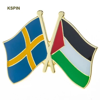 Значок с флагом Дружбы Швеции, Брошь с национальным флагом, Булавка на лацкане, Международные Дорожные булавки