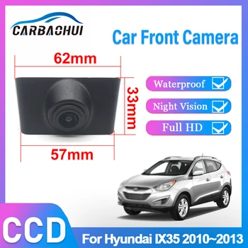 Камера решетки радиатора с логотипом AHD CCD ночного видения для Hyundai IX35 2010 2011 2012 2013, установленная фирмой под логотипом автомобиля 6