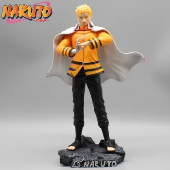 Gk Naruto St Седьмое поколение Узумаки Наруто Модель ручной работы Украшение Аниме Окружающий подарок на день рождения Статуя Gk Мультфильм 12