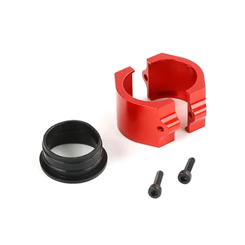 Комплект Зажимов для Металлической Резонансной Трубки с ЧПУ для 1/5 Hpi Rofun Baha Rovan King Motor Baja 5B 5T 5Sc Rc Car Racing Toys Parts, Красный 15