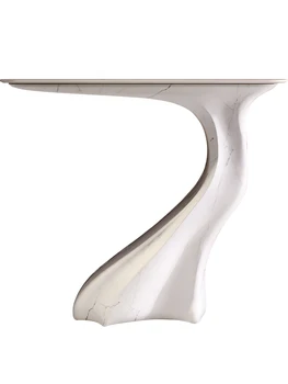 Дизайнерский минималистичный шкаф на крыльце, высококачественный итальянский столик для прихожей, настенный столик на крыльце