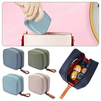 Маленькая портативная домашняя сумочка для мелочи, гигиеническая хлопчатобумажная сумка для хранения, косметичка, красная сумка для рта 10