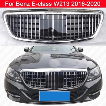 Средняя решетка радиатора для Mercedes-Benz E-class W213 2016-2020 Maybach решетка переднего бампера с вертикальной перекладиной в автоцентре 13