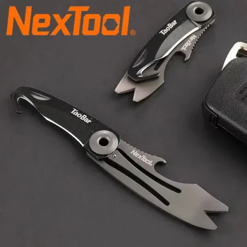 NEXTOOL TaoBar Многофункциональный нож для открывания коробок EDC, мини-спасательный нож, многофункциональные инструменты для творчества размером с ключ 1