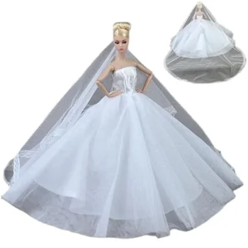 LX266 Красивые свадебные платья одежда подарки для ваших кукол 1/6 babi xinyi fr fr2 mizi Mengfan 2