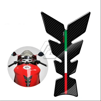 3D высококачественная смола Протектор бака мотоцикла Италия Гоночные Наклейки на Топливный бак для Ducati Tankpad 9