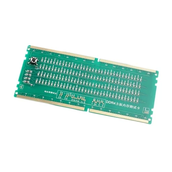 4X тестовая карта памяти DDR4, слот для оперативной памяти, светодиодный настольный тестер для ремонта материнской платы 20