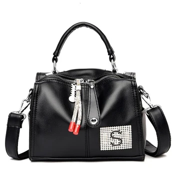 Женская сумка из высококачественной кожи, роскошная дизайнерская сумка, маленькие сумки через плечо для женщин, 2021 Новые сумки через плечо, кошельки и сумочки 6