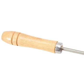 Ключ для ремонта колена трубы, гаечный ключ для обслуживания рожка с ручкой из цельного дерева, инструменты для френча на трубе 7