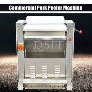 Маленькая вертикальная многофункциональная машина для нарезки говядины, коммерческая машина для чистки свинины из нержавеющей стали 21