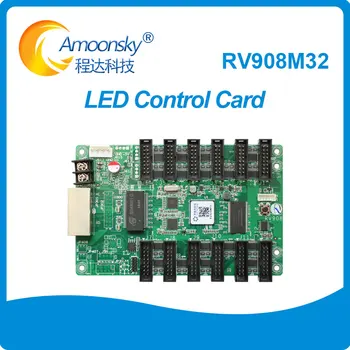 Полноцветная Приемная Карта Linsn RV908M32 RGB LED Display Outdoor indoor P10 LED Synchronous Display Control Card для 19