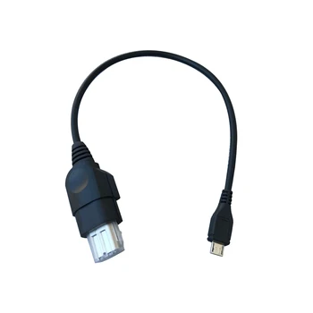 Адаптер, соединяющий кабель для игрового контроллера Xbox с адаптером Micro USB для Android, конвертер, замена кабеля, шнура.
