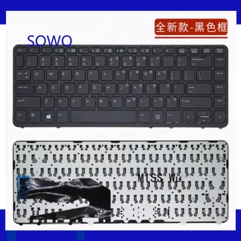Новая клавиатура для замены ноутбука, Совместимая с HP ZBook 14 15u G2 EliteBook 840 850 740 750 745 G1 G2 6