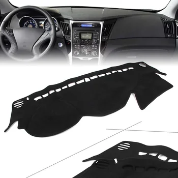 Для Hyundai Sonata 8 автомобильный коврик для приборной панели Dashmat 2010 2011 2012 2013 2014 2015 LHD 2