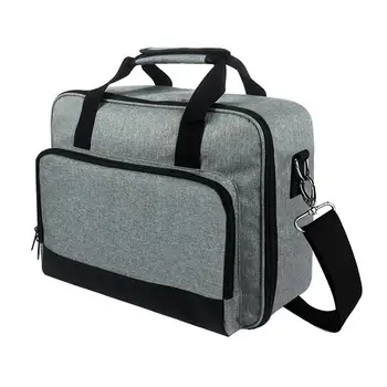 Сумка для переноски для Doksmeria Сумка для мини-проектора Epson BenQ ViewSonic, сумка для аксессуаров для видеопроектора, карман для хранения, дорожная сумка 23