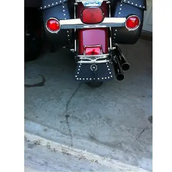 Задние брызговики мотоцикла из искусственной кожи + крепежный винт 19