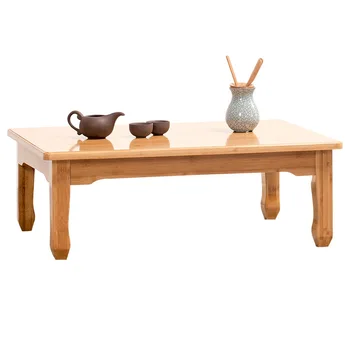 бамбуковый столик татами, японский чайный столик, прямоугольный столик, журнальный столик, приставные столики, мебель mesa, распродажа в минималистичном стиле