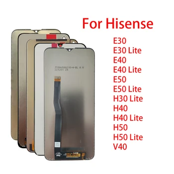 Полный Экран Для Hisense Infinity E30 E40 E50 Lite V40 H30 H40 H50 Lite Замена ЖК-дисплея с Сенсорным Экраном Digitizer В сборе 5