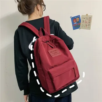 Сумки для девочек, рюкзаки для женщин, школьные сумки для девочек, популярный спортивный рюкзак для девочек розового, черного, зеленого цвета для путешествий 9