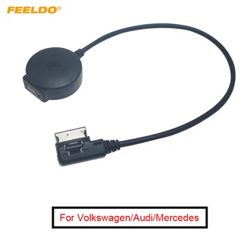 FEELDO 1шт Автомобильное Радио Медиа В MDI/AMI Bluetooth 4.0 USB Кабель адаптер для зарядки для Mercedes Benz Аудио AUX Кабель #MX6215 17