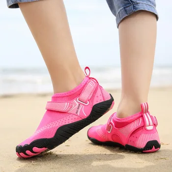 Уличная пляжная обувь, женская обувь на плоской подошве, обувь для йоги, серфинга, дайвинга, унисекс, легкая мужская водная обувь, быстросохнущая обувь для болотной ходьбы 16