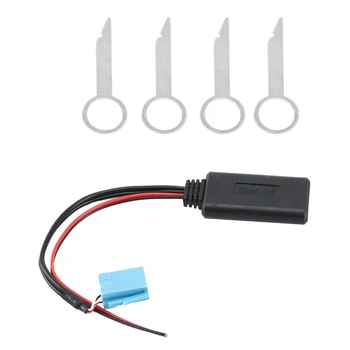 Для ключей Blaupunkt для удаления компакт-дисков в автомобиле + 8-контактный приемник модуля Bluetooth Mini ISO Audio Aux In