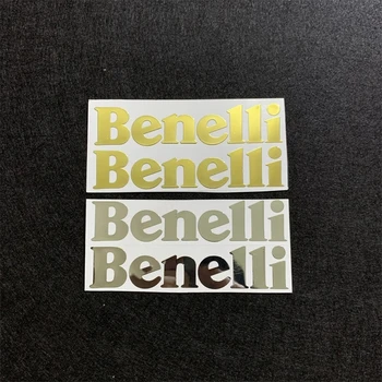 2шт Металлическая наклейка Benelli Ремонт мотоцикла Персонализированная наклейка Мотоцикл Логотип Benelli Декоративный Водонепроницаемый для Benelli 13