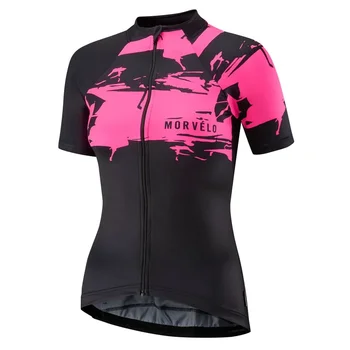 15 цветов Morvelo Женская Летняя велосипедная майка с коротким рукавом Road MTB bike Shirt Outdoor Sports Ropa ciclismo Clothing 9