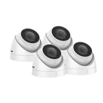 Комплект IP-камер безопасности ANNKE 5MP PoE со встроенным микрофоном, наружные камеры видеонаблюдения с защитой от атмосферных воздействий IP67, поддерживают односторонний звук 19
