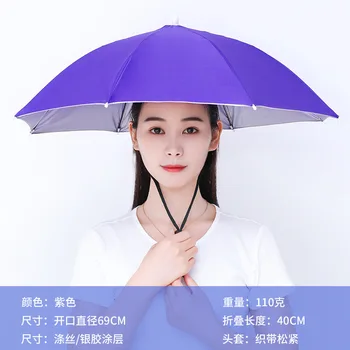 Детские шляпы для взрослых, шляпы с зонтиками, мужские и женские уличные складные зонты 5
